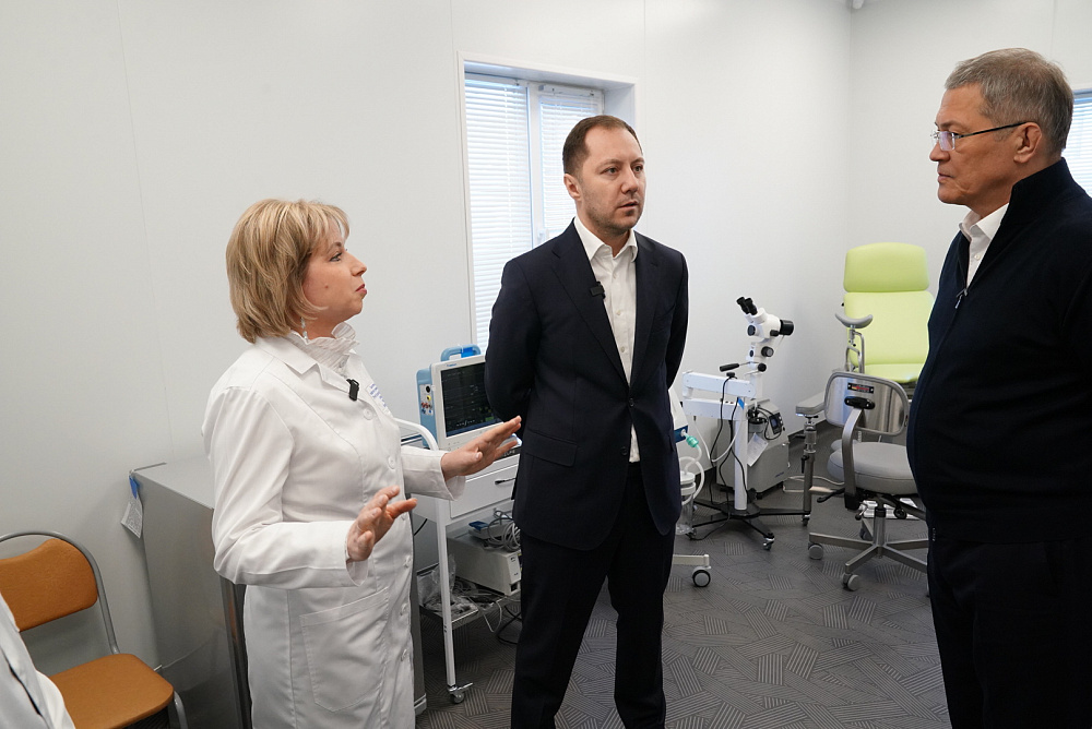 В сельских районах Башкирии открыли четыре модульные женские консультации