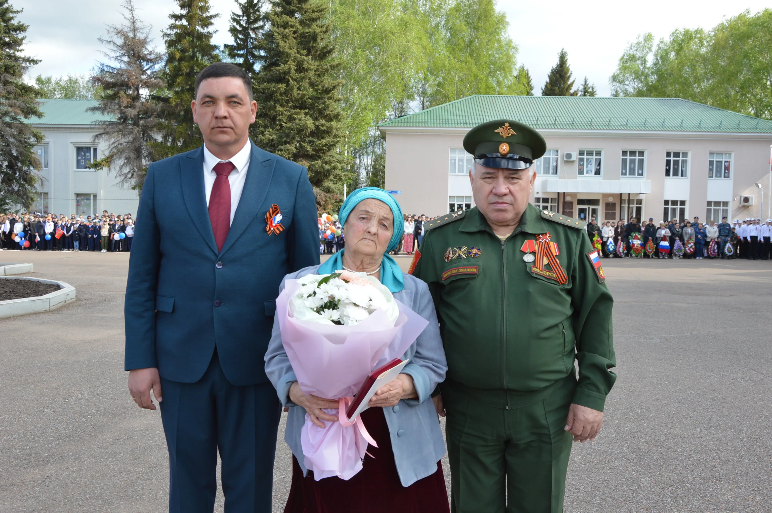 Память поколений: Ермекеево отметило 81 ю годовщину Великой Победы