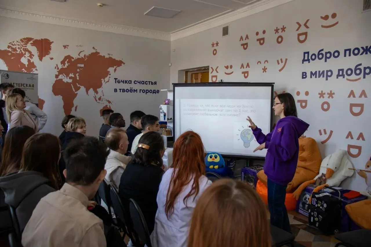 Подготовка волонтеров для Международного фестиваля молодежи в Уфе