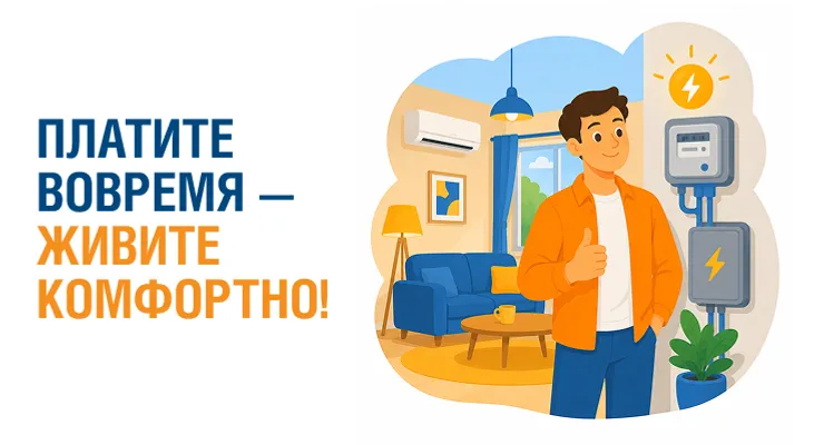 Платите вовремя – живите комфортно!