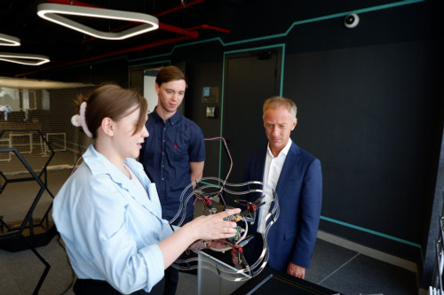 Федеральный эксперт «Сколково» Олег Калинко высоко оценил инфраструктуру кампуса