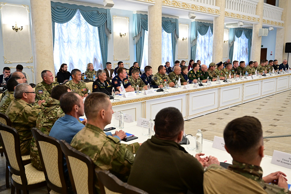 Радий Хабиров принял участие в заседании Ассоциации ветеранов СВО в Башкирии