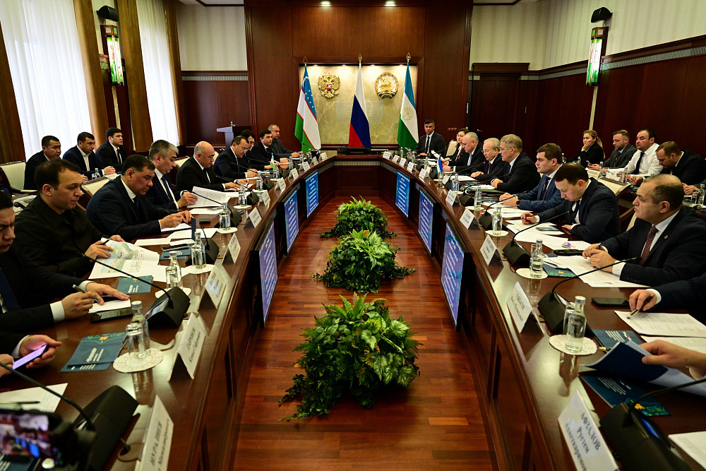 Совещание по сотрудничеству с Ташкентской областью Узбекистана